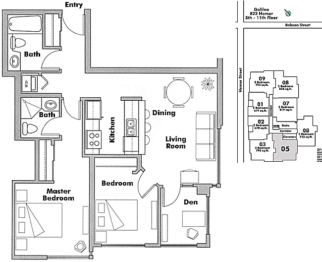 Floor plan 1405