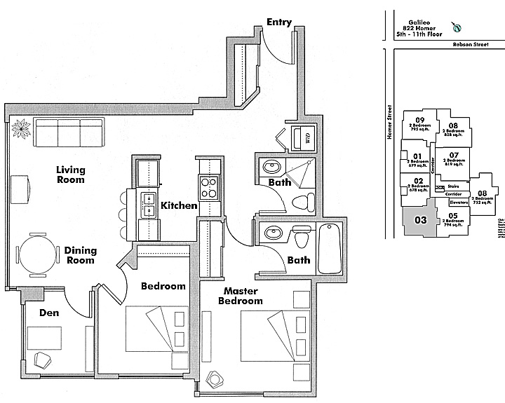 Floor plan 1403
