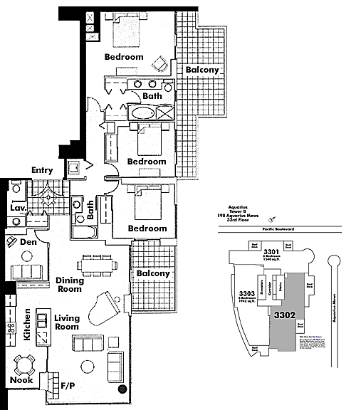 Floor plan 3302