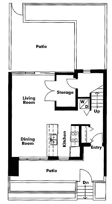 Floor plan TH3