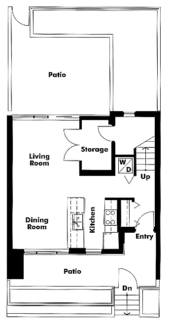 Floor plan TH1