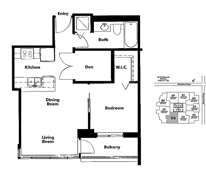 Floor plan 306