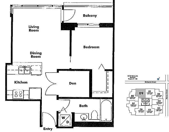 Floor plan 309
