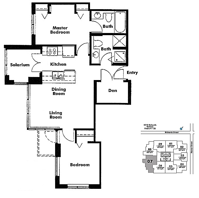 Floor plan 307
