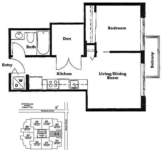 Floor plan 303