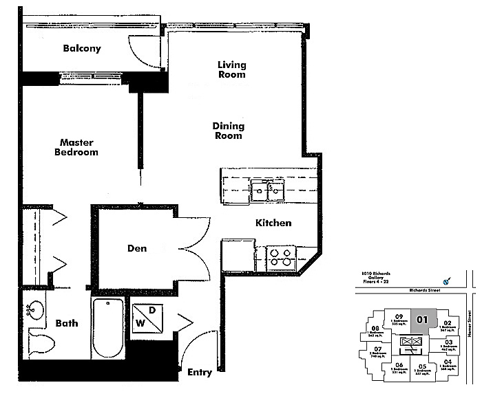 Floor plan 1301