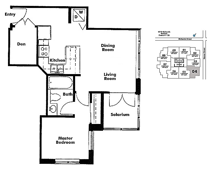 Floor plan 404