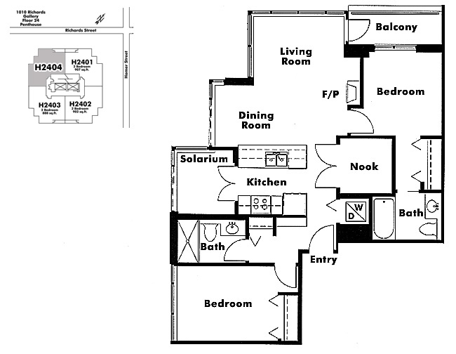 Floor plan 2404