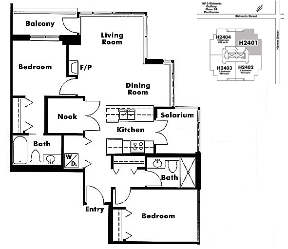 Floor plan 2401