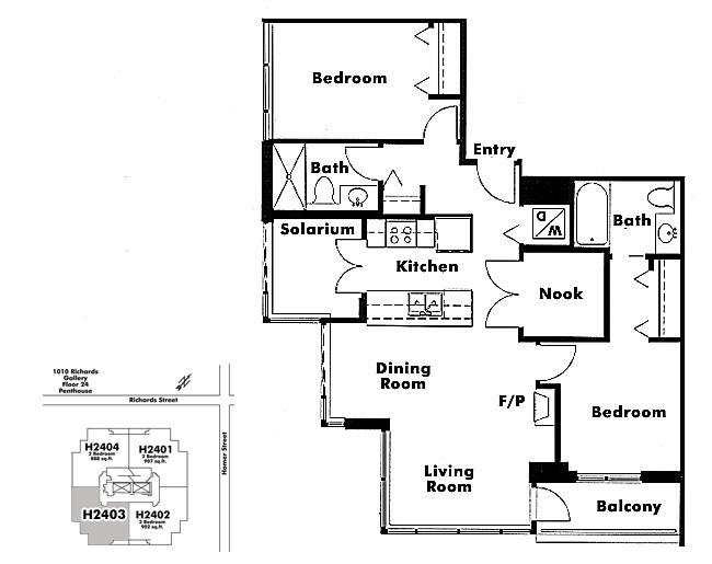 Floor plan 2403