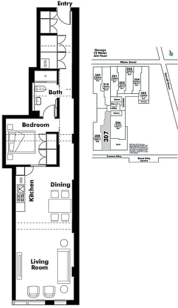 Floor plan 307