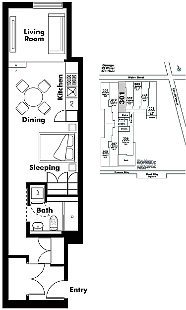 Floor plan 301