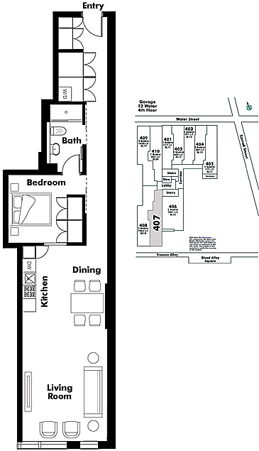 Floor plan 407