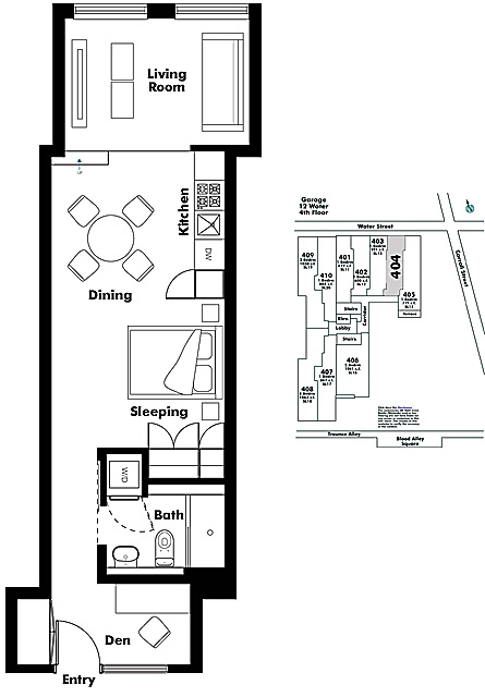 Floor plan 404