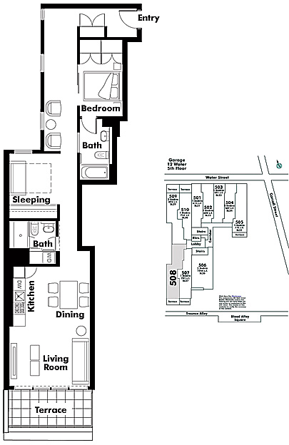 Floor plan 508