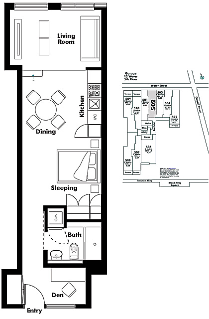 Floor plan 502
