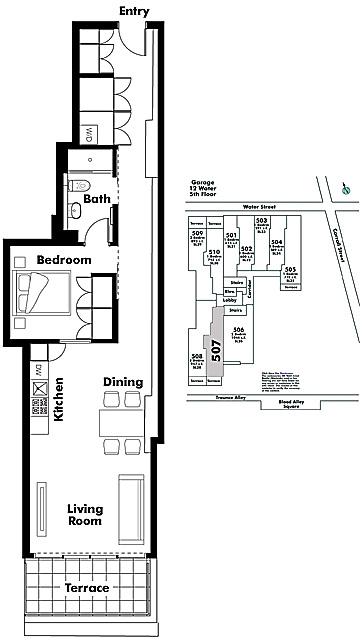 Floor plan 507