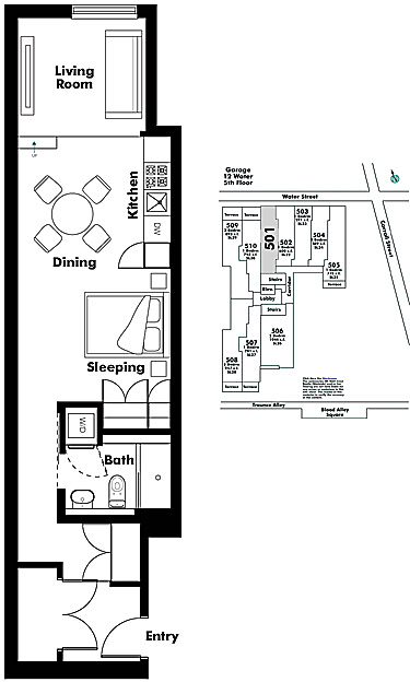 Floor plan 501