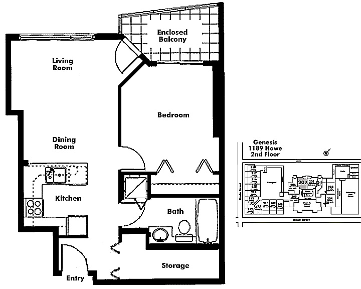 Floor plan 207