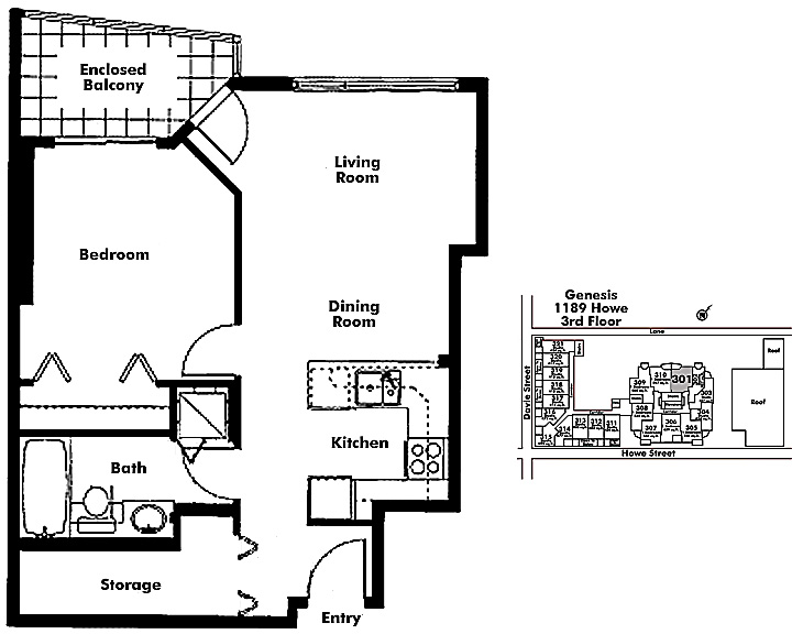 Floor plan 301