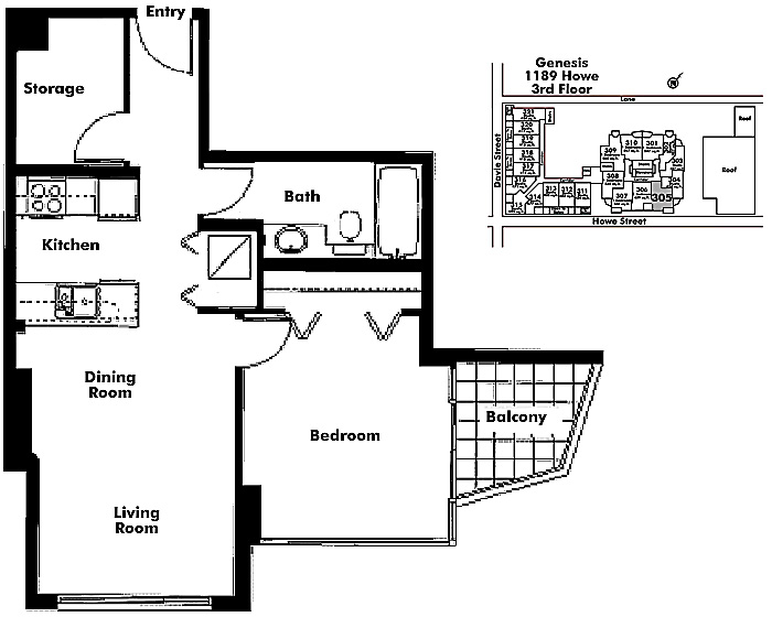 Floor plan 305