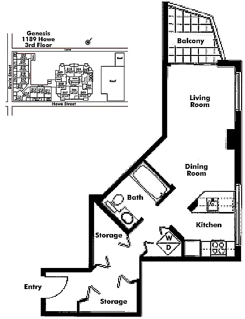 Floor plan 303