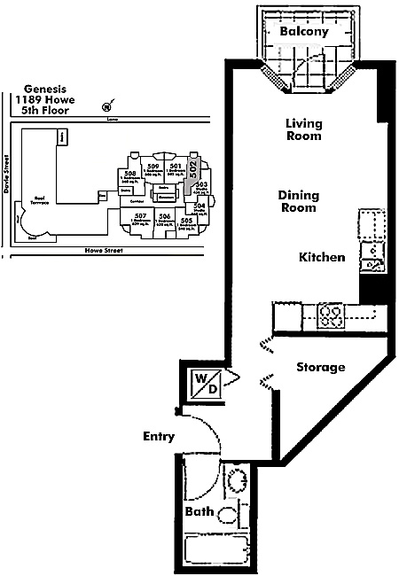 Floor plan 502