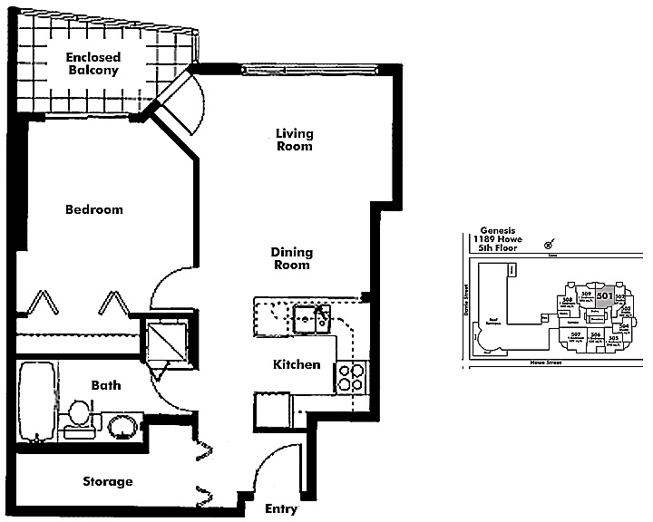 Floor plan 501