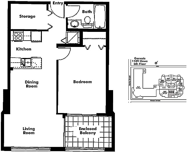 Floor plan 506