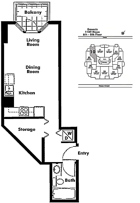 Floor plan 710