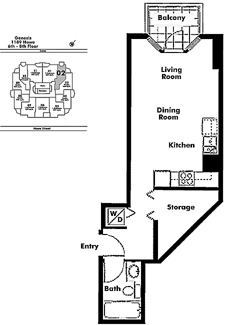Floor plan 702