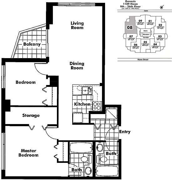 Floor plan 1908