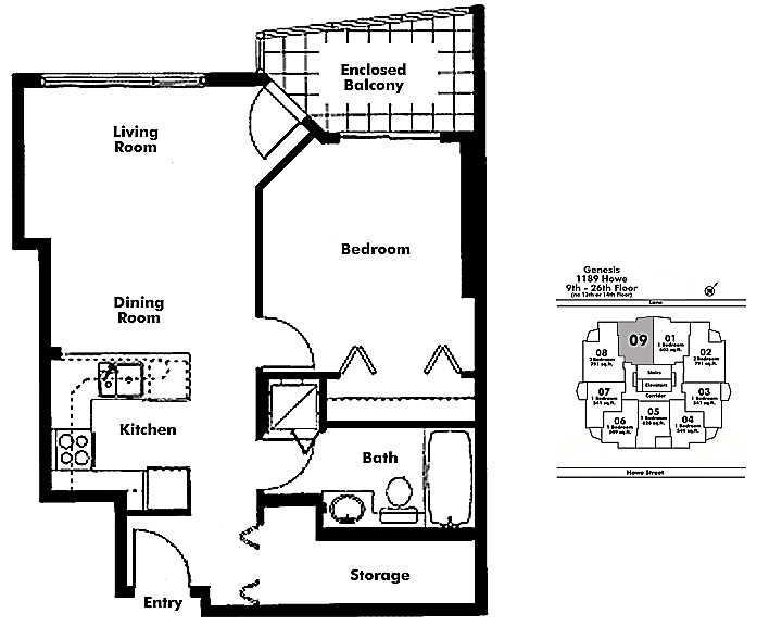 Floor plan 2109