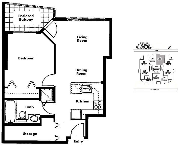 Floor plan 2001