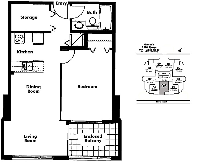 Floor plan 2105