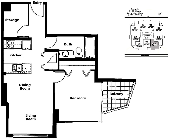 Floor plan 2004