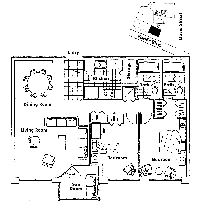 Floor plan 203