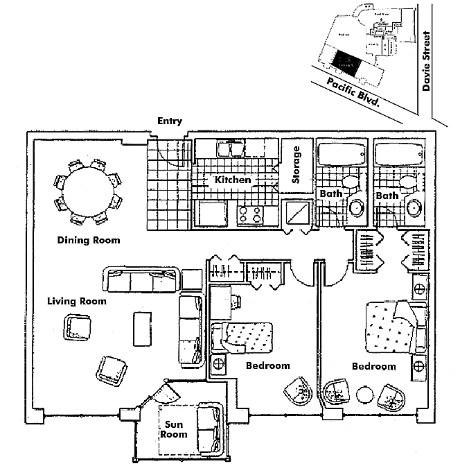 Floor plan 205