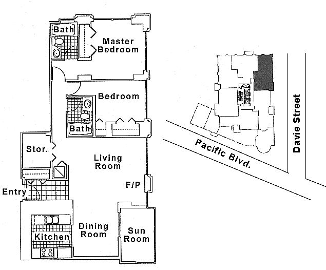 Floor plan 601