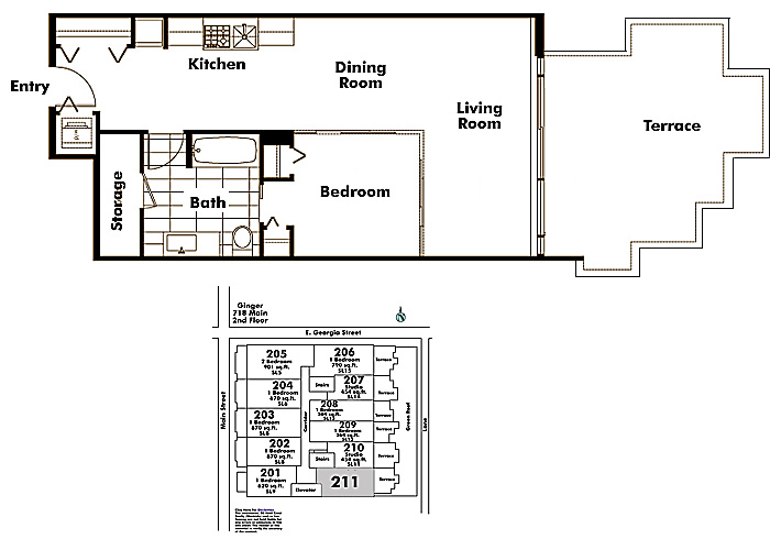 Floor plan 211