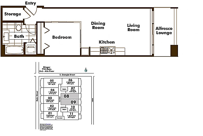 Floor plan 308