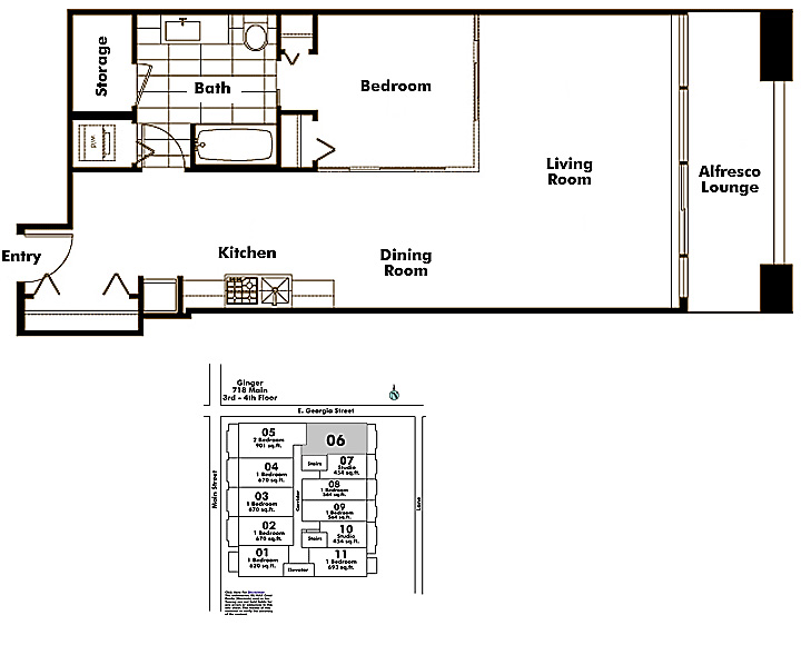 Floor plan 306