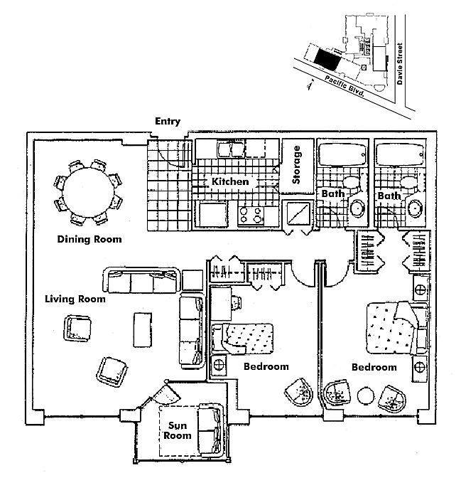 Floor plan 305