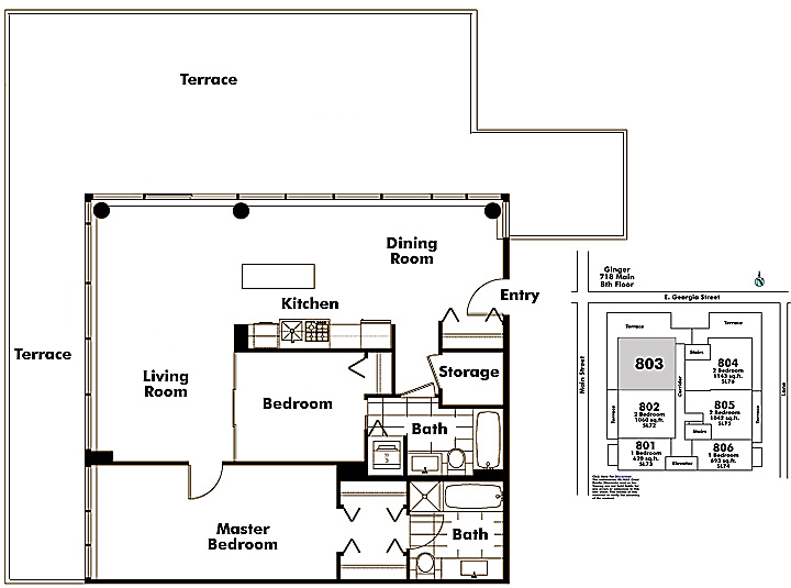 Floor plan 803