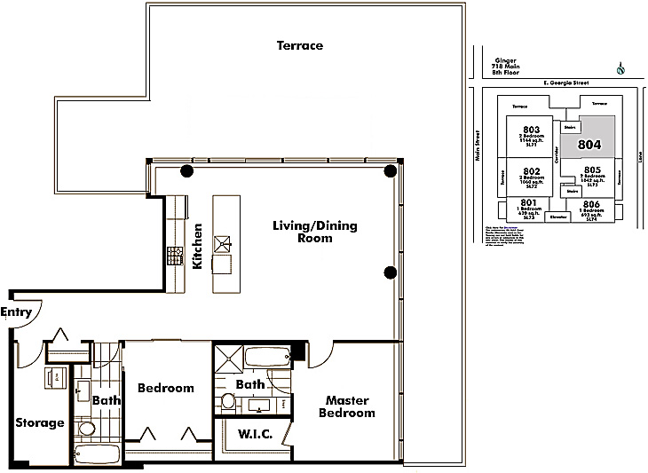 Floor plan 804