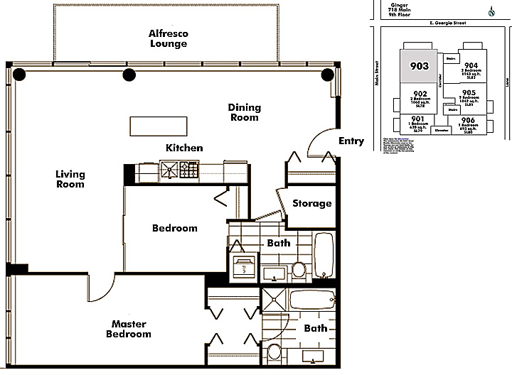 Floor plan 903