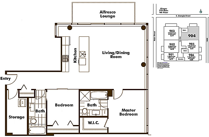 Floor plan 904