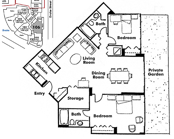 Floor plan 106