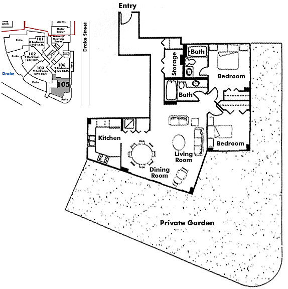 Floor plan 105