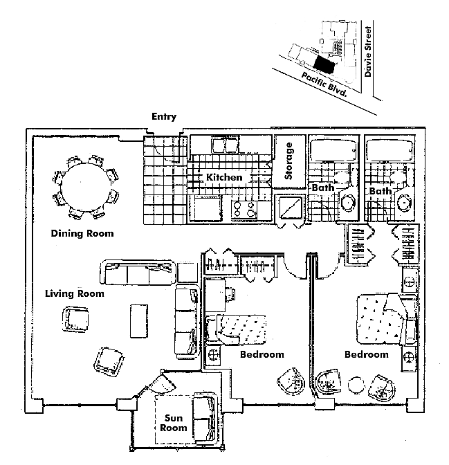 Floor plan 405